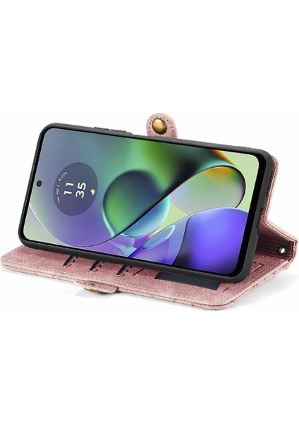 Motorola Moto G54 5g Flip Kapak Için Flip Case Cüzdan Deri Kılıf Basit (Yurt Dışından) indirimleri