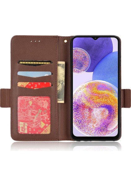 Samsung Galaxy M23 5g Için Kılıf Yan Toka Cüzdan Pu Deri Manyetik Kart (Yurt Dışından) fırsatları
