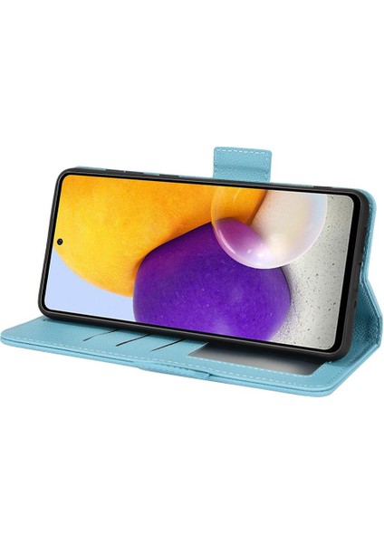 Samsung Galaxy Için Kılıf A52S 5g Pu Deri Manyetik Yan Toka Kart Yuvaları (Yurt Dışından)