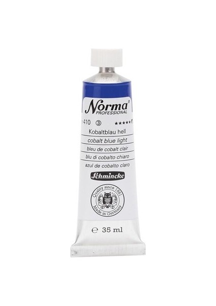 Norma Professional Yağlı Boya 35 ml Cobalt Blue Light