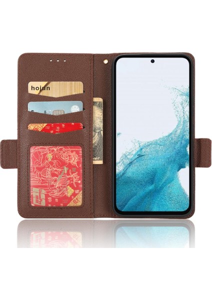 Samsung Galaxy A54 5g Yan Toka Manyetik Kart Yuvaları Tutucu Pu (Yurt Dışından) modelleri