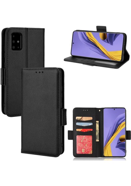 Samsung Galaxy A51 5g Için Kılıf Yan Toka Kart Yuvaları Tutucu Manyetik Pu (Yurt Dışından) indirimleri