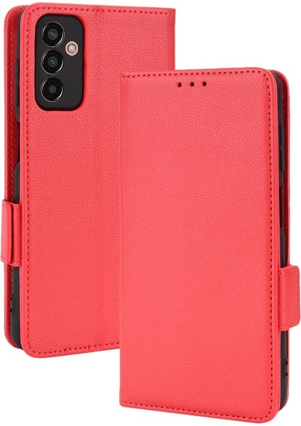 Samsung Galaxy M13 4g Için Kılıf Cüzdan Kart Yuvaları Tutucu Pu Deri Yan (Yurt Dışından)
