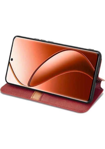 Realme 12 Pro Artı Flip Kapak Kılıf Için Kılıf Zarif Iş (Yurt Dışından)