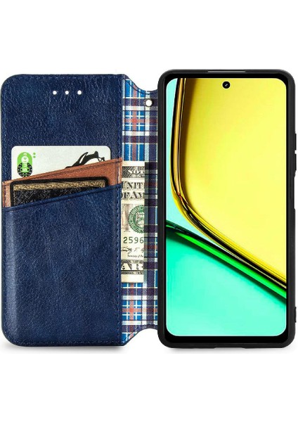 Realme C67 4g Için Kılıf Moda Tasarım Kapak Çevirin Deri Kılıf Zarif (Yurt Dışından) fırsatları
