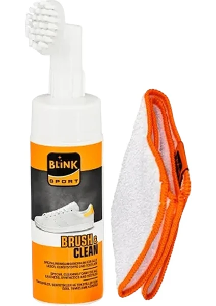 Blink Brush Clean Fırçalı Ayakkabı Bakım Temizleme-Naturel