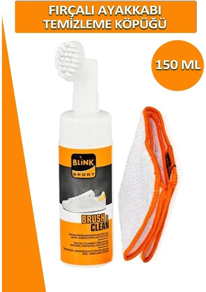 Blink Brush Clean Fırçalı Ayakkabı Bakım Temizleme-Naturel