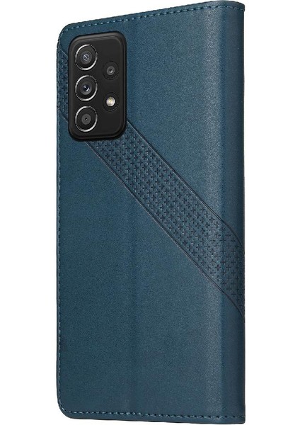 Samsung Galaxy A52 4 Köşe Koruma Darbeye Kickstand Için Flip Case (Yurt Dışından)