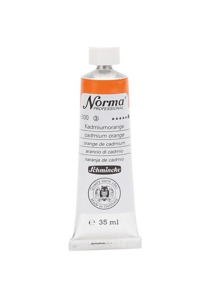 Norma Professional Yağlı Boya 35 ml Cadmium Orange