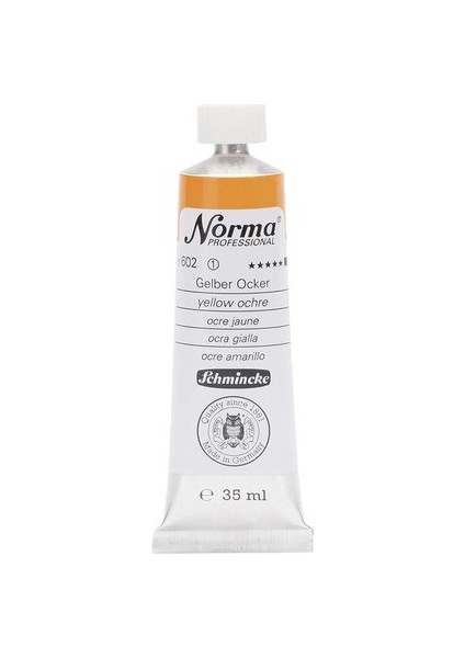 Norma Professional Yağlı Boya 35 ml Yellow Ochre