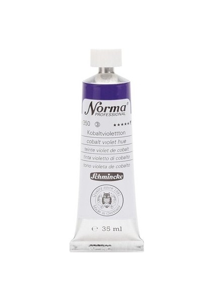 Norma Professional Yağlı Boya 35 ml Cobalt Violet Hue