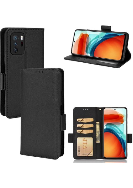 Xiaomi Poco X3 Gt Cüzdan Pu Deri Yan Toka Manyetik Kart (Yurt Dışından)