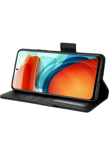 Xiaomi Poco X3 Gt Cüzdan Pu Deri Yan Toka Manyetik Kart (Yurt Dışından)