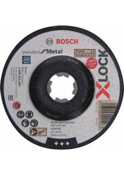 X-Lock Sdmetal KESMETAŞI125*6MMDÜZ(+30%)