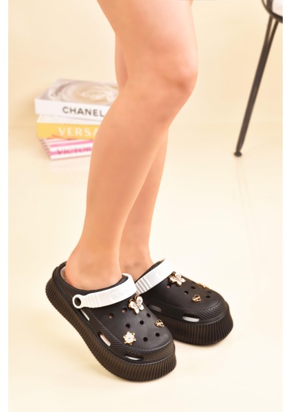 Kadın Deniz Plaj Aşçı Doktor Hemşire Hastane Comfort Rahat Süslü Sandalet Terlik