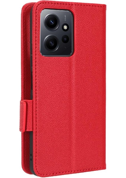 Xiaomi Redmi Için Not 12 4g Pu Deri Manyetik Cüzdan Yan Toka (Yurt Dışından) fiyatları