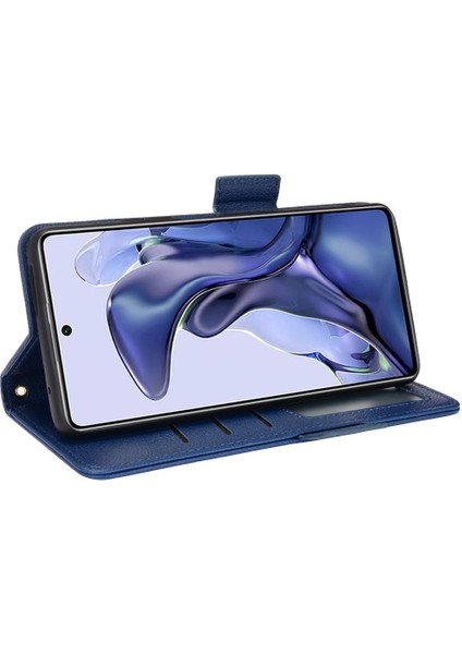 Xiaomi 11T/11T Pro Manyetik Cüzdan Yan Toka Kart Yuvaları Tutucu (Yurt Dışından) fırsatları