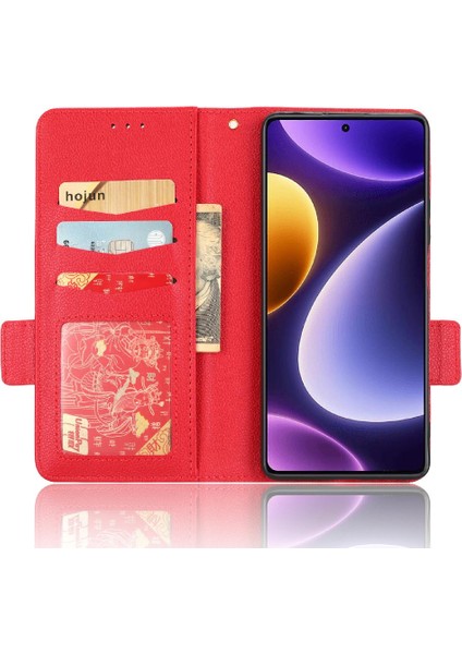 Xiaomi Poco F5 5g Için Kılıf Cüzdan Kart Yuvaları Tutucu Yan Toka Manyetik (Yurt Dışından) fiyatları