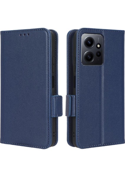 Xiaomi Redmi Için Not 12 4g Pu Deri Manyetik Cüzdan Yan Toka (Yurt Dışından)