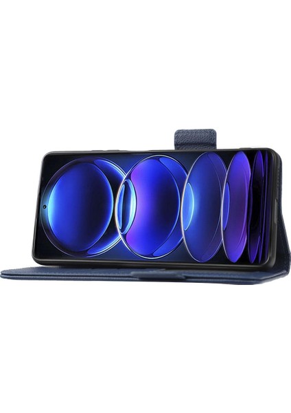 Xiaomi Redmi Için Not 12 Pro Artı Yan Toka Pu Deri Cüzdan Kart (Yurt Dışından)