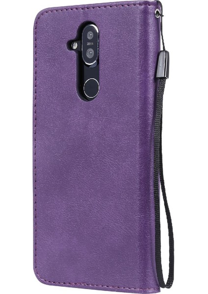 Kart Yuvası Klasik Düz Renk Iş Cüzdan ile Nokia X7 Için Flip Case (Yurt Dışından) fırsatları