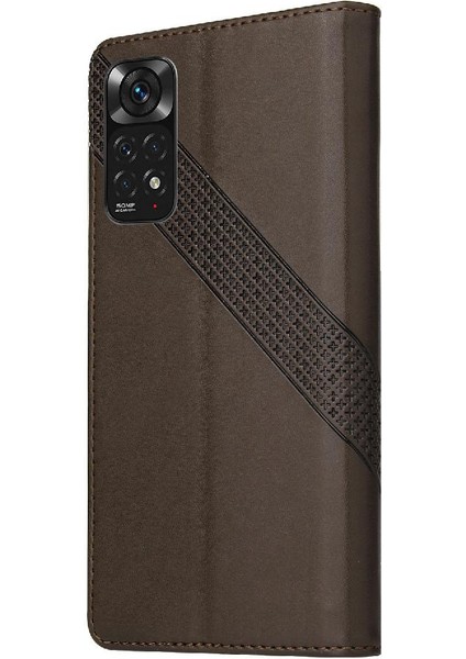 Xiaomi Redmi Not 11 Pro Için Flip Case Kickstand Üç Kart Yuvaları 4 (Yurt Dışından)