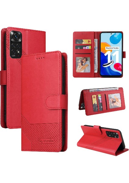 Xiaomi Redmi Not 11 Pro Için Flip Case Kickstand Üç Kart Yuvaları 4 (Yurt Dışından)