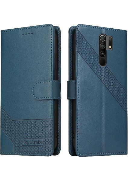 Xiaomi Redmi 9 Darbeye Kickstand 4 Köşe Koruma Için Flip Case (Yurt Dışından)