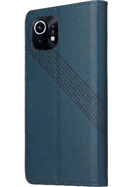 Xiaomi 11 Kickstand Üç Kart Yuvaları Premium Deri 4 Için Flip Case (Yurt Dışından) fırsatları