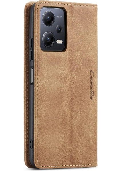 Xiaomi Redmi Not 12 Için Flip Case 5g Flip Folio Kitap Manyetik Kapatma Pu (Yurt Dışından)