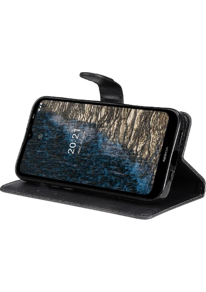 Nokia C10 Için Flip CASE/C20 Iş Cüzdan Telefon Kılıfı Klasik Düz Renk (Yurt Dışından) indirimleri