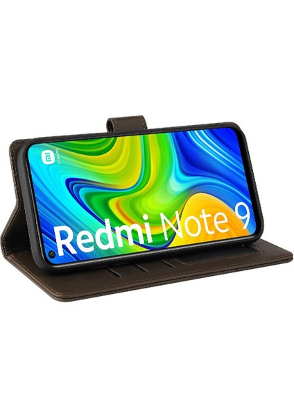 Xiaomi Redmi Not 9 Için Flip Case 4g Kickstand Darbeye 4 Köşe Üç (Yurt Dışından)