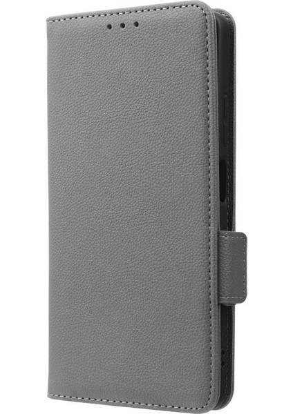 Xiaomi Redmi Için Not 12 5g Manyetik Kart Yuvaları Tutucu Pu Deri Kılıf (Yurt Dışından)