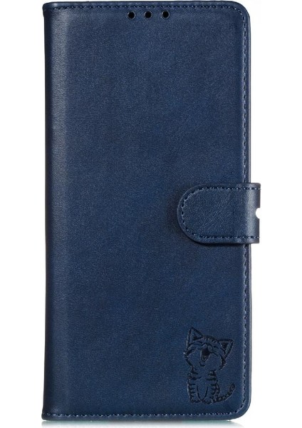 Cüzdan Kılıf Için Xiaomi Mi 10/10 Pro Kabartmalı Kickstand Tüm Yuvarlak Manyetik (Yurt Dışından)
