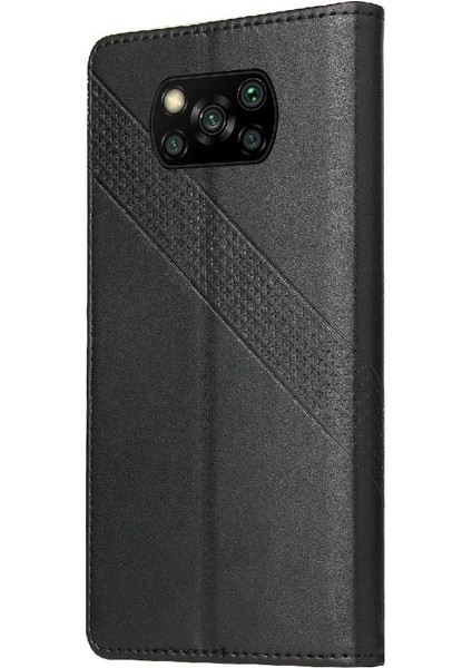 Xiaomi Poco X3 Nfc Üç Kart Yuvaları Için Flip Case Kickstand Darbeye 4 (Yurt Dışından)
