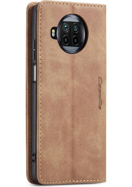 Xiaomi 10T Lite 5g Için Flip Case Kart Yuvası Kickstand Manyetik Kapatma (Yurt Dışından)