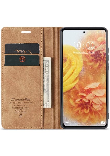 Xiaomi Redmi Not 12 Için Flip Case Pro Artı 5g Manyetik Kapatma Darbeye (Yurt Dışından)