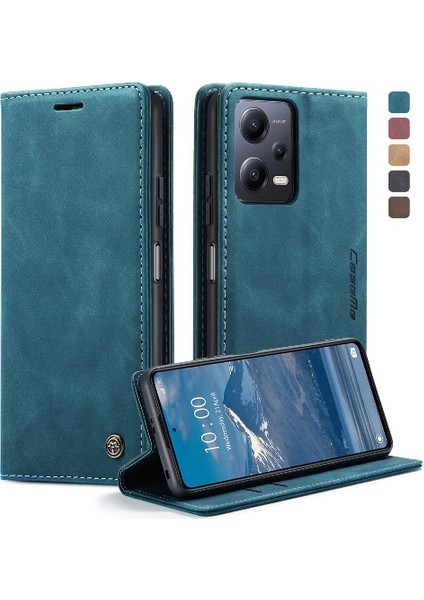 Xiaomi Redmi Not 12 Için Flip Case 5g Flip Folio Kitap Manyetik Kapatma Pu (Yurt Dışından)