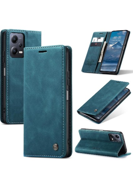 Xiaomi Redmi Not 12 Için Flip Case 5g Flip Folio Kitap Manyetik Kapatma Pu (Yurt Dışından)