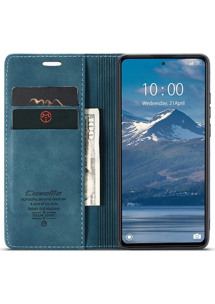 Xiaomi Redmi Not 12 Için Flip Case 5g Flip Folio Kitap Manyetik Kapatma Pu (Yurt Dışından)