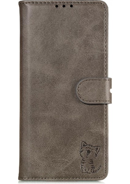 Cüzdan Kılıf Için Xiaomi Mi 10/10 Pro Kabartmalı Kickstand Tüm Yuvarlak Manyetik (Yurt Dışından)