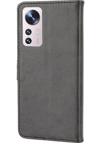 Cüzdan Durumda Xiaomi 12 Lite Için Kickstand Tüm Yuvarlak Koruma Manyetik (Yurt Dışından)