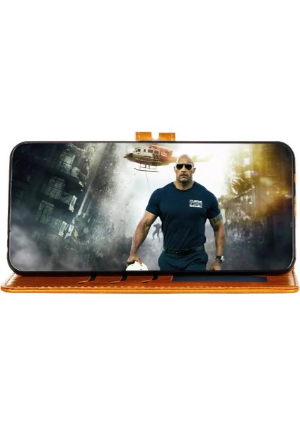 Cüzdan Kılıf Için Xiaomi Mi 10/10 Pro Kabartmalı Kickstand Tüm Yuvarlak Manyetik (Yurt Dışından)