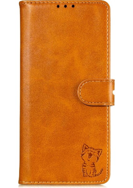 Cüzdan Kılıf Için Xiaomi Mi 10/10 Pro Kabartmalı Kickstand Tüm Yuvarlak Manyetik (Yurt Dışından)