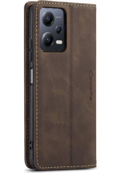 Xiaomi Redmi Not 12 Için Flip Case 5g Flip Folio Kitap Manyetik Kapatma Pu (Yurt Dışından)