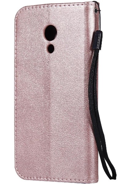 Kart Yuvası Klasik Düz Renk Iş ile Motorola Moto G2 Için Flip Case (Yurt Dışından) indirimleri