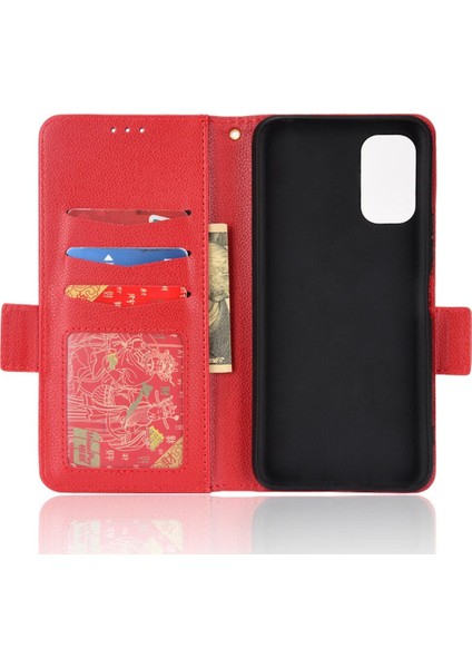 Xiaomi Poco M3 Pro Pu Deri Kart Yuvaları Tutucu Manyetik Yan (Yurt Dışından)
