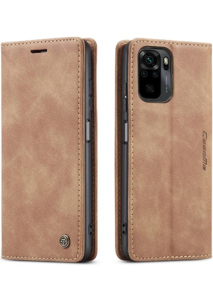 Xiaomi Redmi Için Flip Case NOTE10 4g/not 10S Flip Folio Kitap Kılıf Kart Pu (Yurt Dışından)