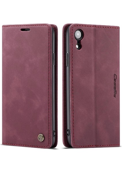 Iphone Xr Flip Folio Kitap Vintage Pu Deri Cüzdan Kılıf Için Flip Case (Yurt Dışından) indirimleri