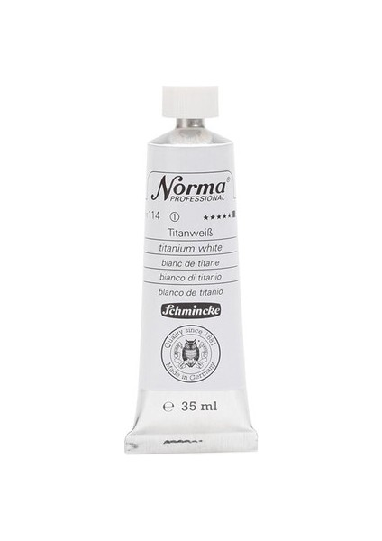 Norma Professional Yağlı Boya 35 ml Titanium White
